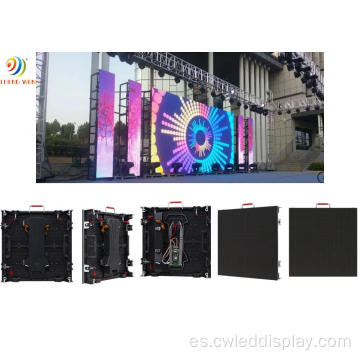 Pantalla de pantalla LED P4.8 interior para el evento